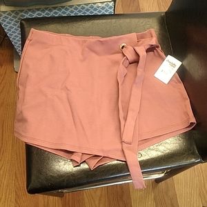 FINAL SALE!NWT's Charlotte Russe, mauve colored skort, NWT's, size S